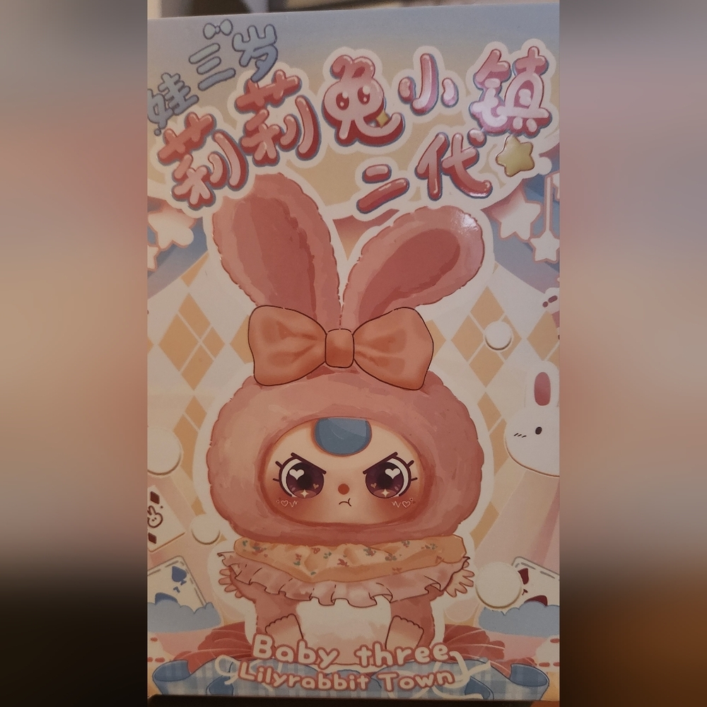 Baby 3 Lily Rabbit Town Series 1: Card Conf. - "Meimeng Gaogao"